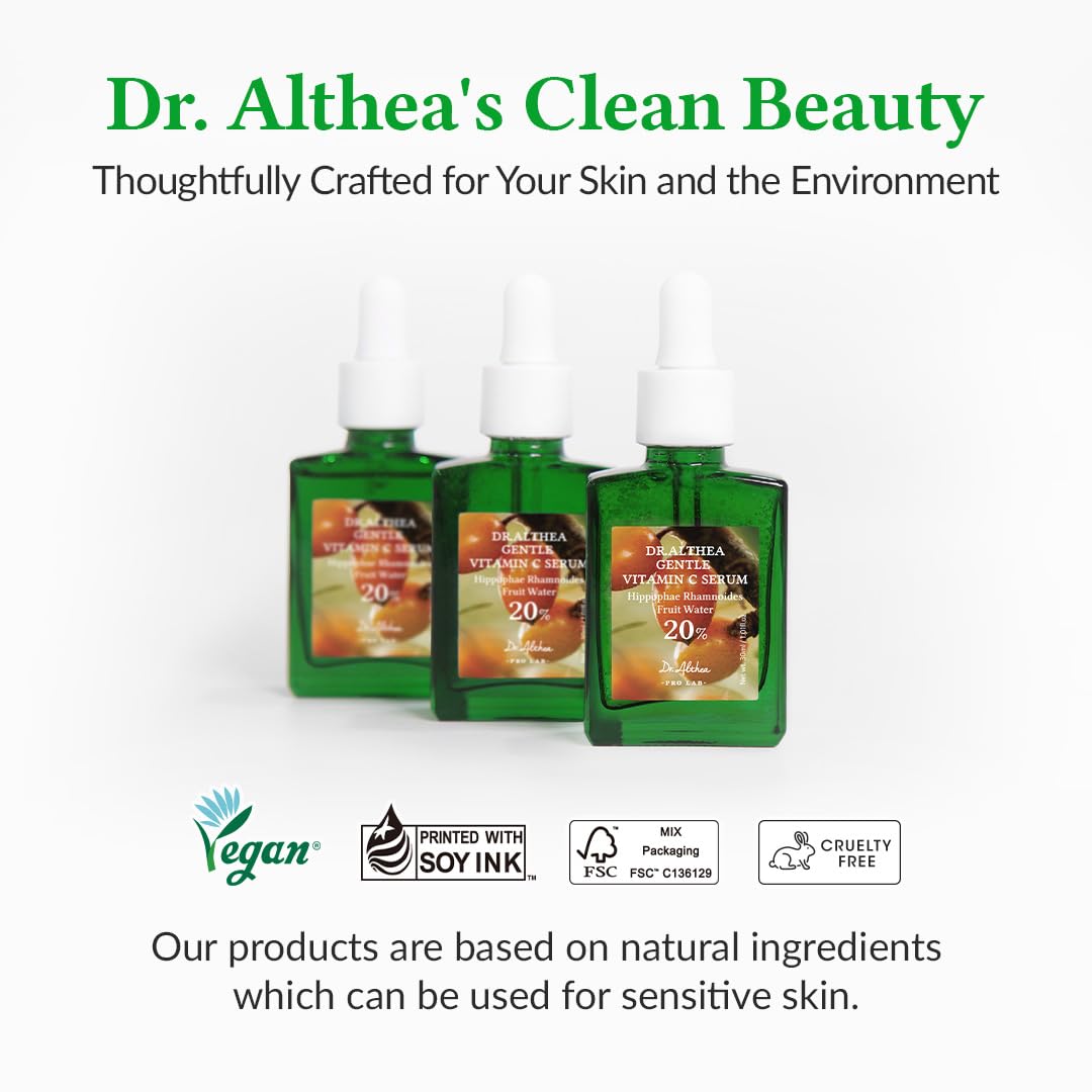 Dr.Althea Gentle Vitamin C Serum | Benefits Skin Tone and Pigmentation | Gentle on Skin For Even Skin Tone | Korean Vegan Skin Care for All Skin Types (Gentle Vitamin C)