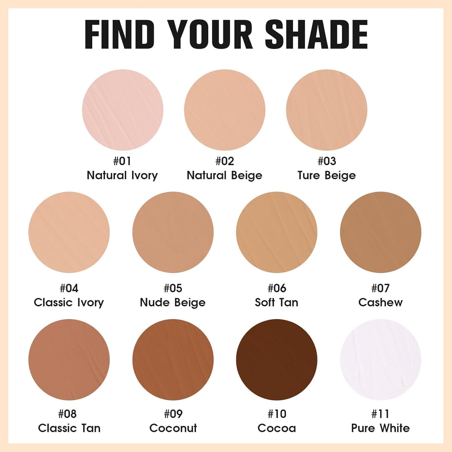 UCANBE Matte Liquid Foundation Makeup, Medium to Full Coverage Waterproof Longwear Serum Cream Foundation for Combination & Oily Mature Skin, Lightweight Hydrating & Nourishing, Soft Tan, 1 fl. oz.