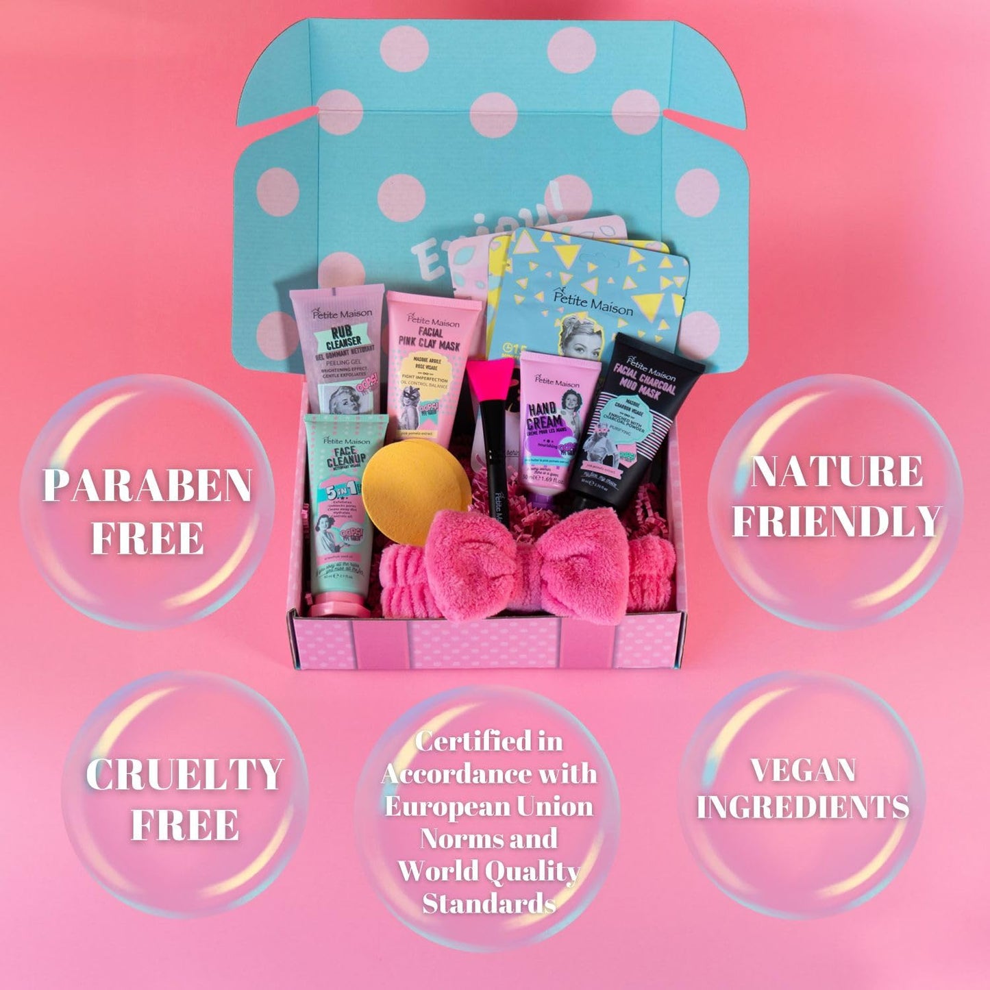 Gift Box for Women, Self Care Gifts for Women, Unique Gifts for Mom, Sister, Aunt, Grandma, Best Friends, Birthday Gifts for Women, Gift Basket, Spa Beauty Skincare Sets, Motherās Day Gifts