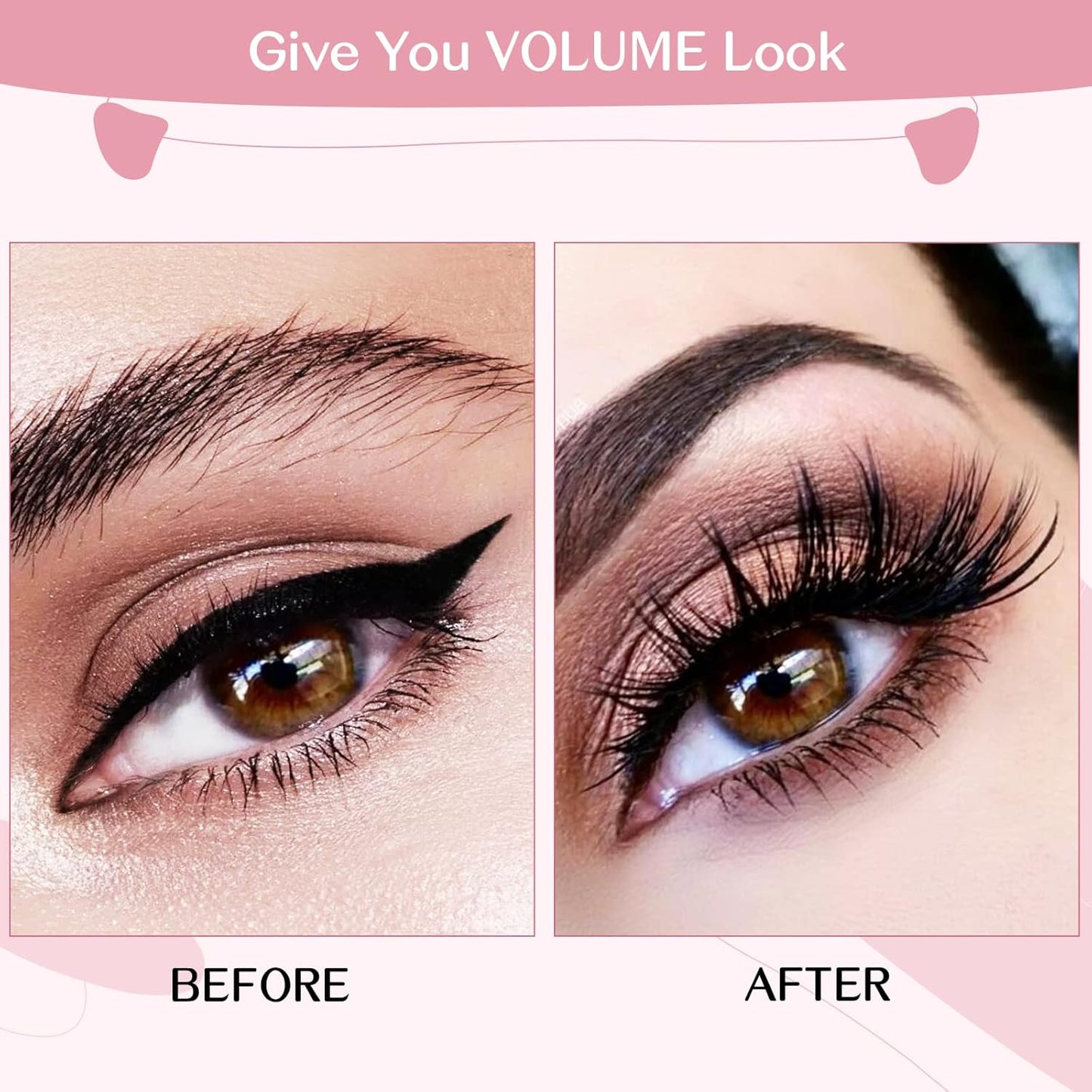 Cluster Lashes, 72 Pcs Individual Lashes, Lash Clusters DIY Eyelash Extension, Natural Lashes Super Thin Band Reusable Soft & Comfortable (Natural, D-12mm)