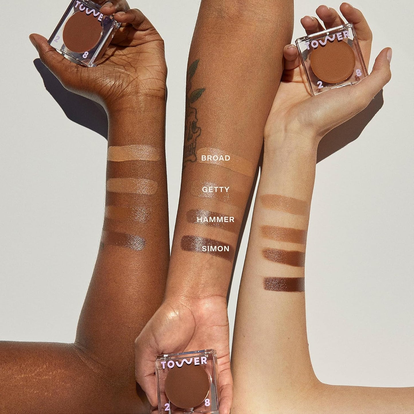Tower 28 Sculptino Soft-Matte Cream Contour and Bronzer - Clean, Cruelty-Free Face Makeup – Sensitive Skin Safe - Shade: Getty, Light Medium with Neutral Undertones, 0.16 FL Oz / 4.5 mL