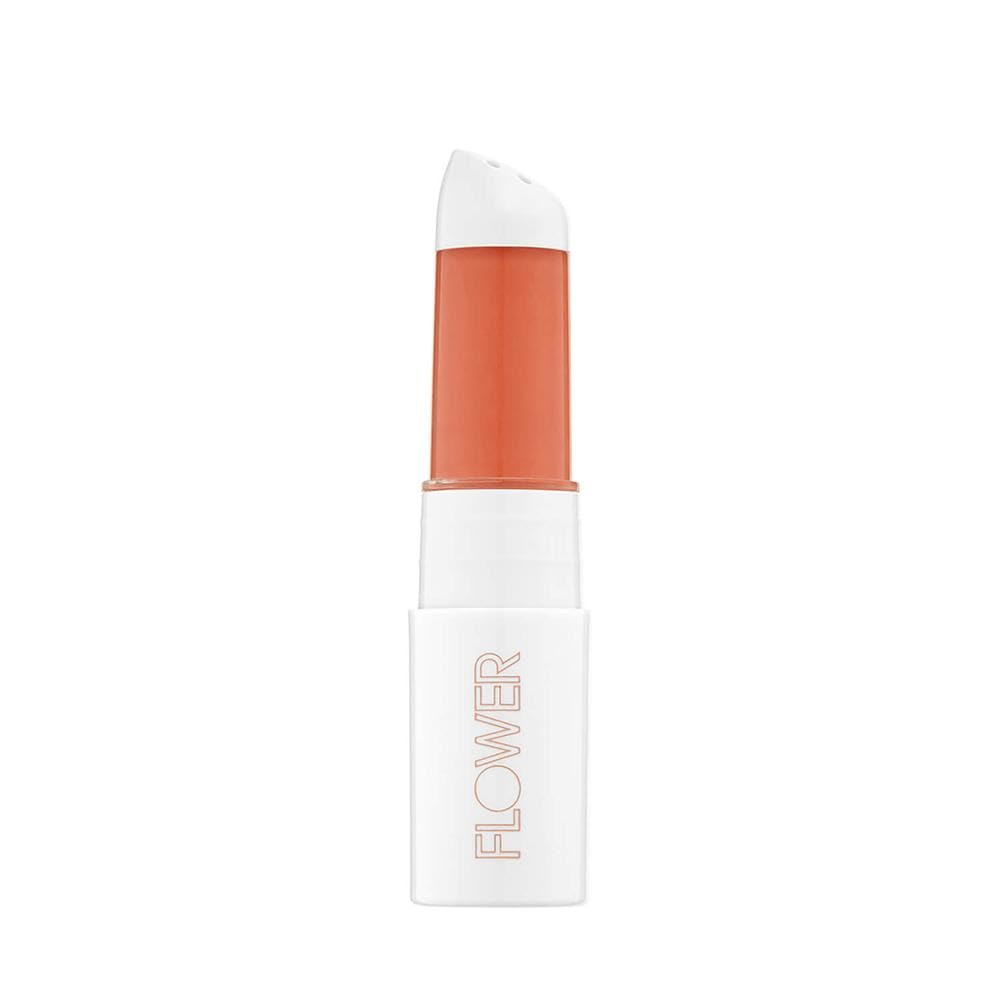 FLOWER Beauty By Drew Barrymore Perfect Pout Hydrating Lip Mask - Soothes + Softens Lips + Natural-Looking Tint - Recovery Lip Treatment + Moisturizes + Hydrates Lips - Scented - Cruelty-Free + Vegan ( Smooch)