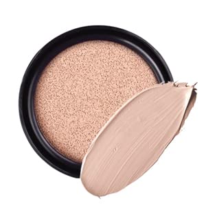 K beauty Makeup Air BB Cushion SPF50+ PA+++ Moisture Cherry Blossom Water Cushion #21 + Refill 0.5floz