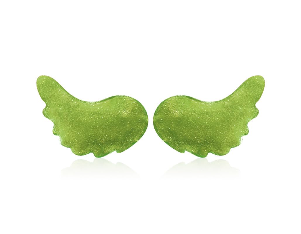 12Pcs Under Eye Patches for Dark Circle, Cucumber Moisturizing Eye Mask Hyaluronic Acid Eye Mask, Cooling Crystal Angle Wings Eye Mask, Hrydrate & Moisture Gel Under Eye Treatment Skin Care Products (Cucumber )