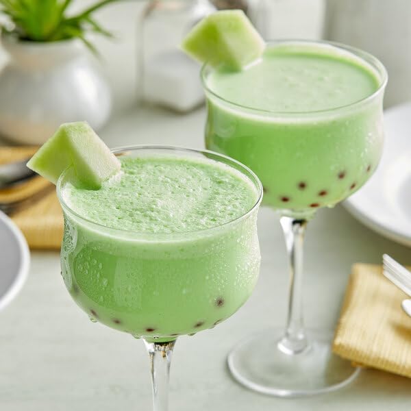 Fanale Premium Honeydew Bubble Tea Flavoring Powder | Perfect for Baking, Smoothies, Desserts and Drinks | Instant Flavoring Powder for Boba Milk Tea - 2.2 Pounds (Pack of 1)