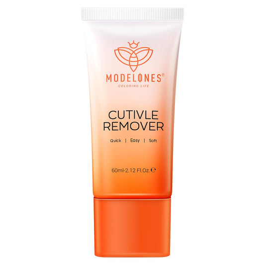 Modelones Cuticle Remover Cream Cuticle Softener Nail Repair for Damaged Nails Cuticle Remover Liquid for Nail Care Manicure Kit for Women 60ML 2.12 FL OZ
