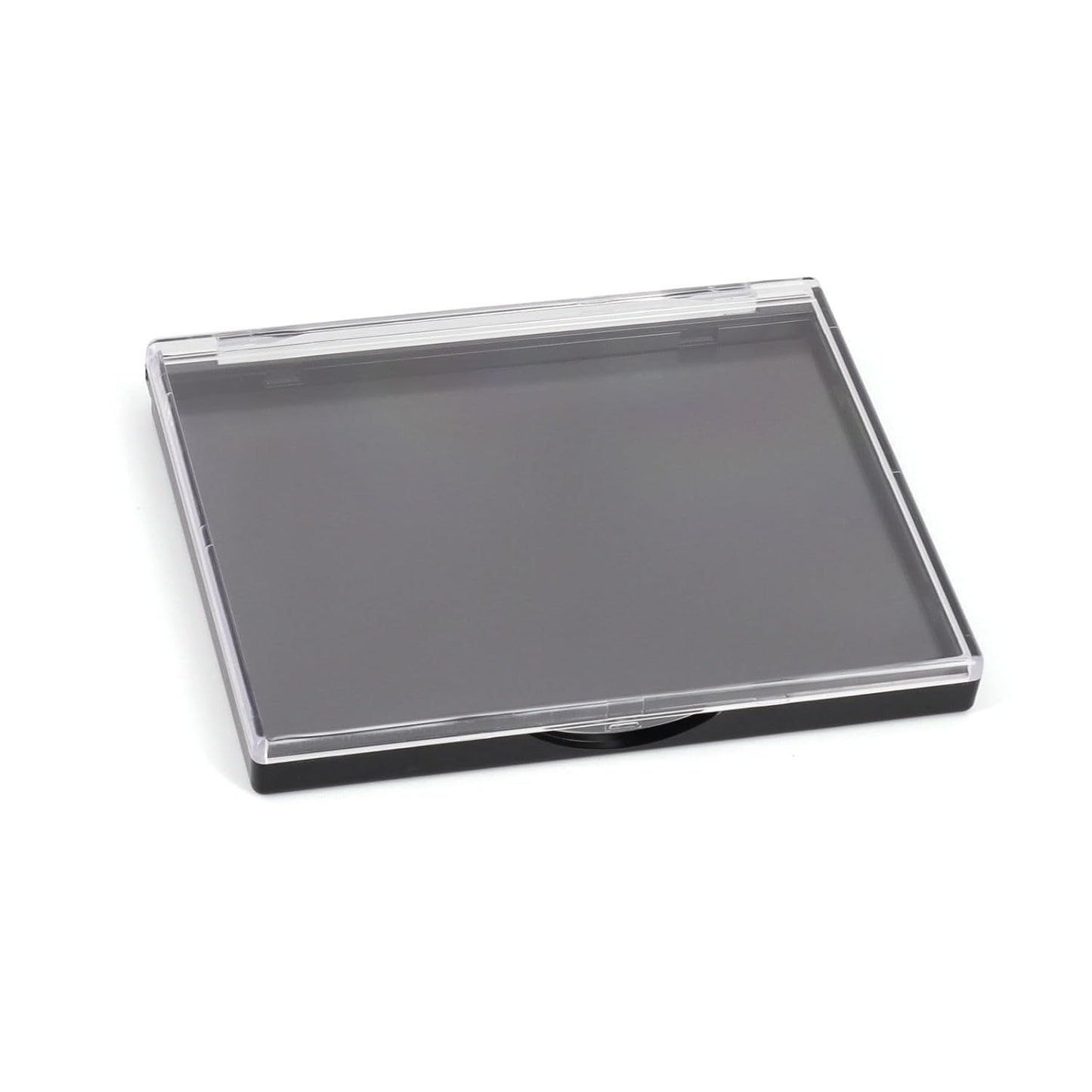 Magnetic Makeup Palette with Clear Top, 5 Pack Empty Eyeshadow Palettes depots Travel Storage Box for DIY Cosmetics Bronzer Highlights Powder (Small Palette - 4.8" x 4")