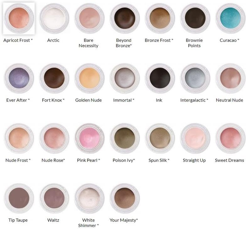 Jolie Waterproof Indelible Creme Eye Shadow 3g (Nude Frost)