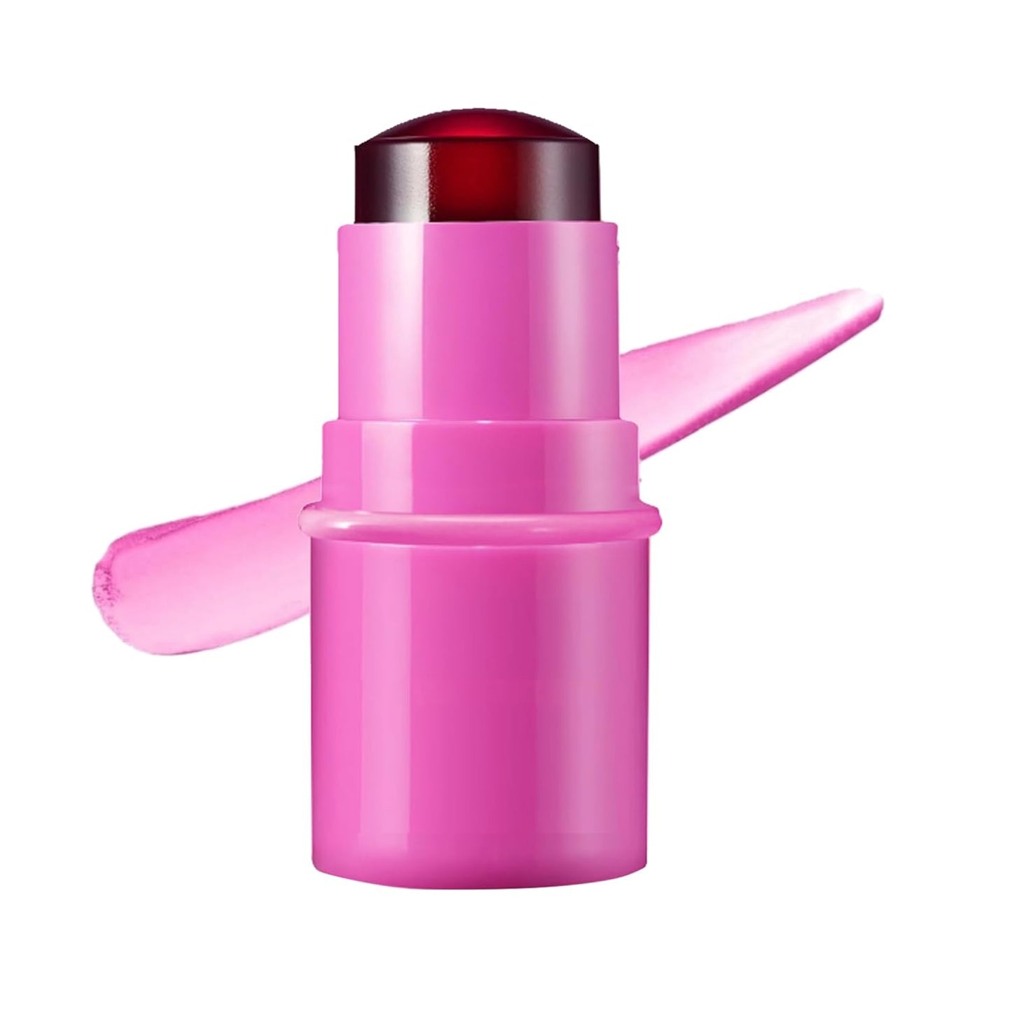 Milk Cooling Water Jelly Tint,Lip and Cheek Blush Cooling Water Jelly Tint,Vegan & Cruelty Free. (Berry)