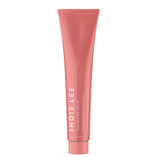 Indie Lee Cleansing Balm Makeup Remover - Oil Based Cleanser with Vitamin C, Kakadu Plum & Acerola Fruit to Melt Away Makeup & SPF, Boost Skin Radiance & Reduce Visible Signs of Aging (90ml)