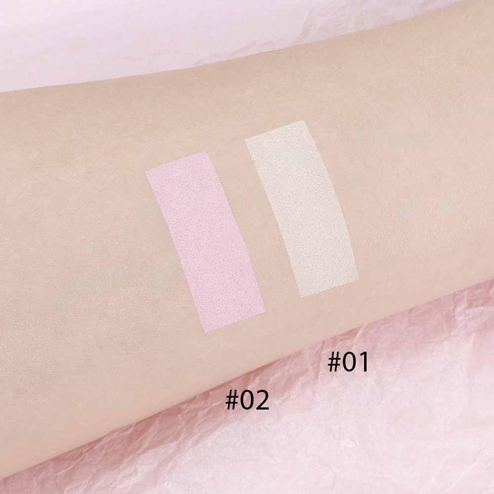 Single Nude White Matte Eyeshadow,Monochrome Eye Shadow,Apply Makeup Easily,Matte Pressed Powder Single Eyeshadow,24 Hour Eye Makeup Longwear Waterproof