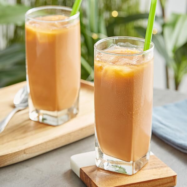 Fanale Premium Thai Iced Bubble Tea Flavoring Powder | Perfect for Baking, Smoothies, Desserts and Drinks | Instant Flavoring Powder for Boba Milk Tea- 2.2 Pounds (Pack of 20)