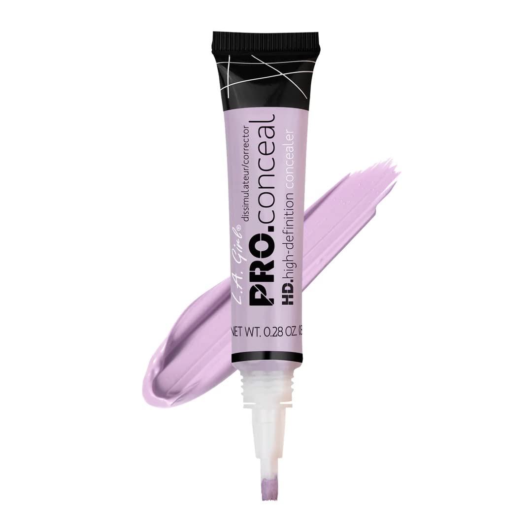 L.A. Girl Pro Conceal HD Concealer, Lavender Corrector, 0.28 Ounce