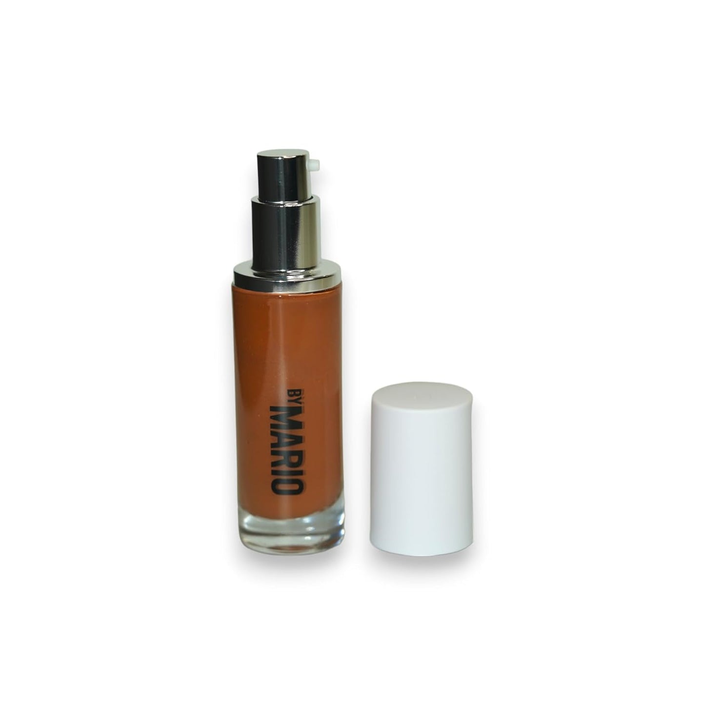 MAKEUP BY MARIO SurrealSkin Liquid Foundation, Liquid Formula, Vegan, Long-wearing coverage, Hydrating, Natural Finish, Size 30 mL (22C - medium dark with cool undertone)