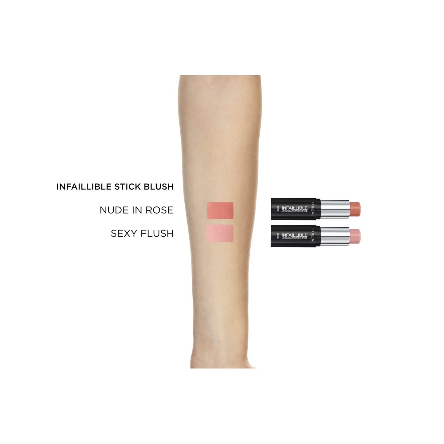 L’Oreal Paris Infallible Blush Stick 001 Sexy Flush 9g