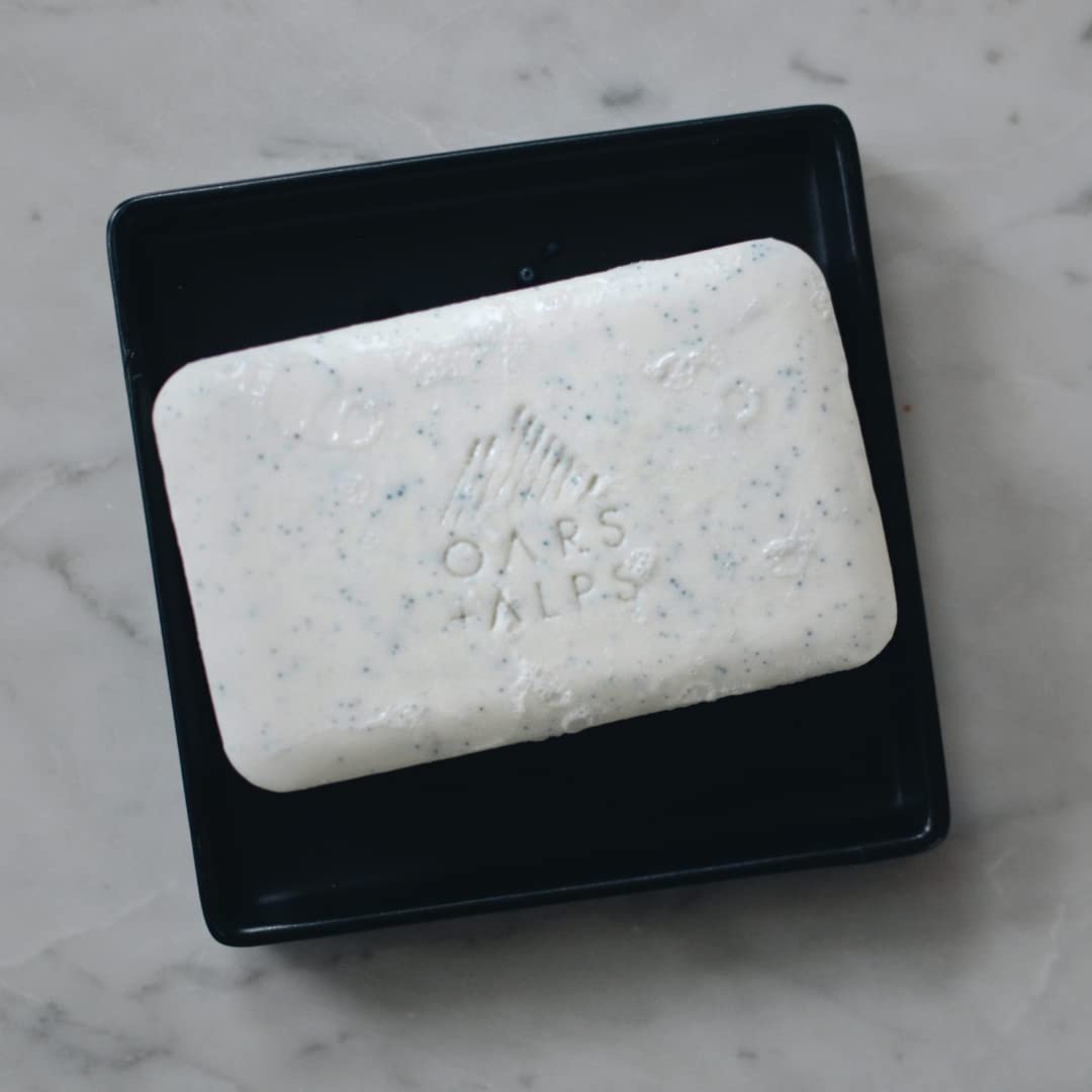 Oars + Alps Superfoliant Exfoliating Men's Bar Soap, Dermatologist Tested and Made with Clean Ingredients, Travel Size, 3 Pack, 6 Oz Each