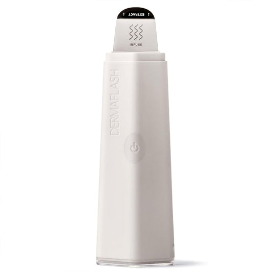 DERMAFLASH DERMAPORE+™ Ultrasonic 2-in-1 Pore Extractor and Serum Infuser, Stone