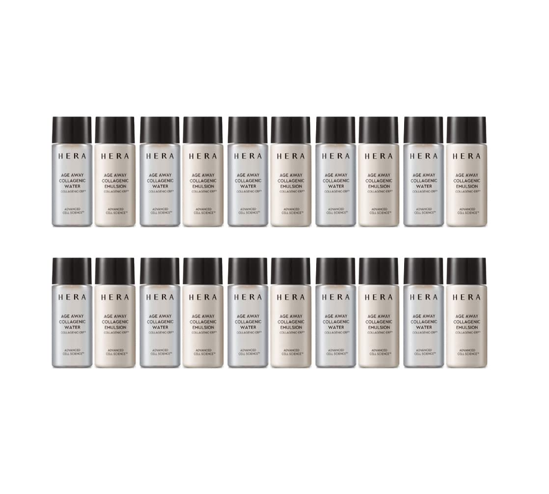 Aquabolic Essential Emulsion & Water Sample Kit (Emulsion 5ml X 10pcs/ Water 5ml X 10pcs), Super Saver than Full Size
