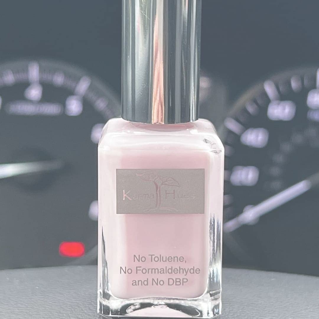 Karma Organic Natural Nail Polish-Non-Toxic Nail Art, Vegan and Cruelty-Free Nail Paint (May Blossoms)