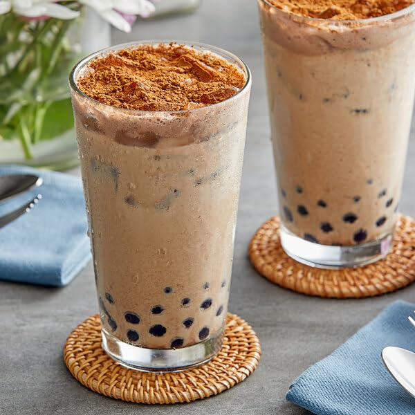 Fanale Premium Tiramisu Bubble Tea Flavoring Powder | Perfect for Baking, Smoothies, Desserts and Drinks | Instant Flavoring Powder for Boba Milk Tea- 2.2 Pounds (Pack of 20).