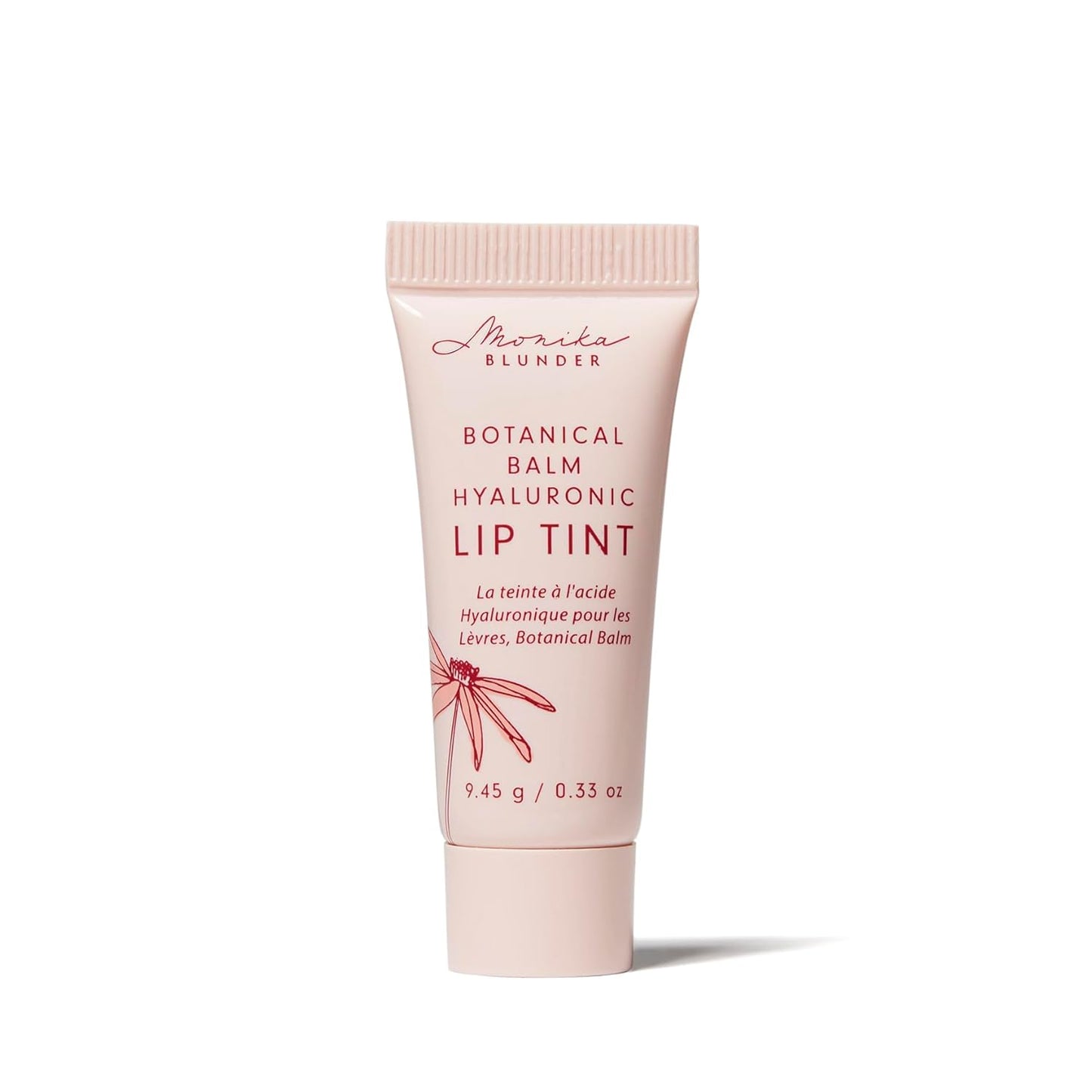 Monika Blunder Beauty - Botanical Balm Hyaluronic Lip Tint (Winter) - Clear - Hydrating Lip Tint, Clean Beauty, Cruelty-Free, Vegan, Non-Toxic, Moisturizing, Lightweight, Glossy Finish
