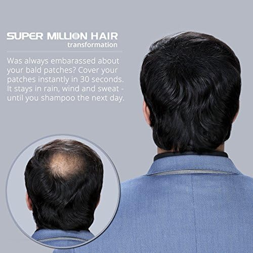 SMH Plant-Based Hair Fibers MADE IN JAPAN – Instantly Conceals Thinning Hair –Long-Lasting, Natural Look – Sweat, Water & Wind Resistant – For Men & Women (10g, Natural Blond)