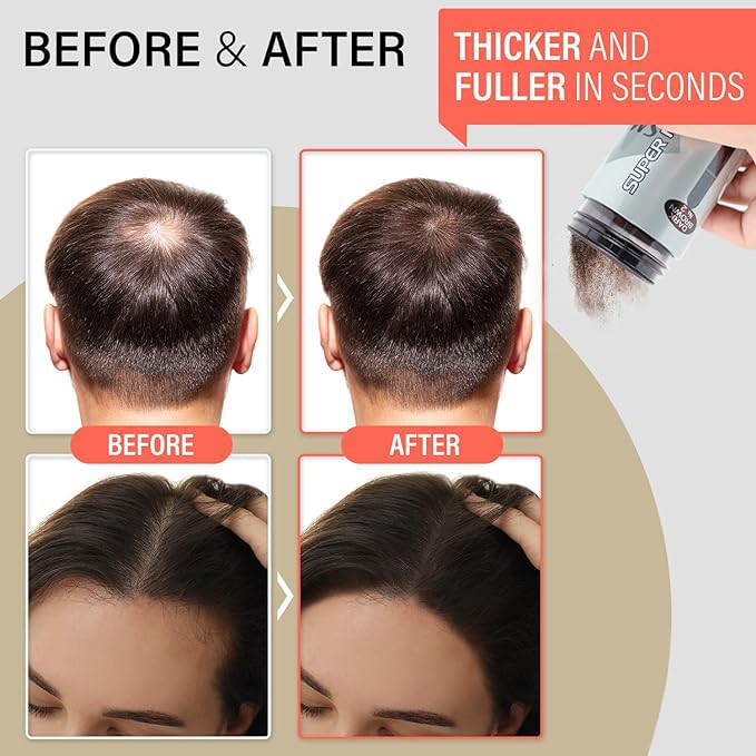 SMH Hair Fibers MADE IN JAPAN – Instantly Conceals Thinning Hair –Long-Lasting – Sweat, Water & Wind Resistant – Hair Loss Solutions For Men & Women (Light Blond, 15g)