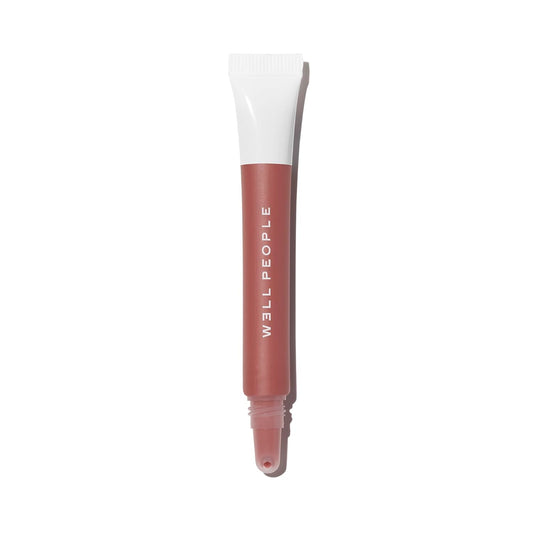Well People Lip Nurture Hydrating Balm, Lip Balm For Hydration & Vibrant Sheer Color, Soothes & Softens Lips, Vegan & Cruelty-free, Spiced