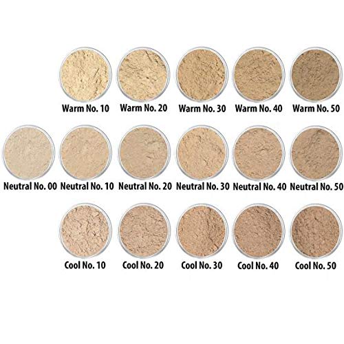 "Lauren Brooke Cosmetiques Natural Makeup Powder Foundation (6 Gram, Neutral No. 40)"
