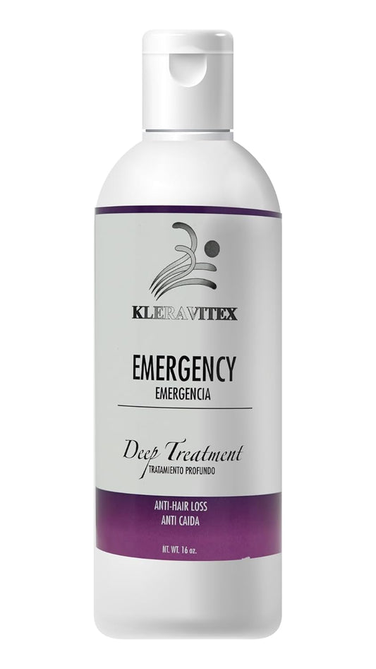 Emergencee Treatment For Hair - Polymedic Reconstructor - Perfect For Damaged and Colored Hair - Emergencia Capilar Tratamiento Reconstructor 16 oz.