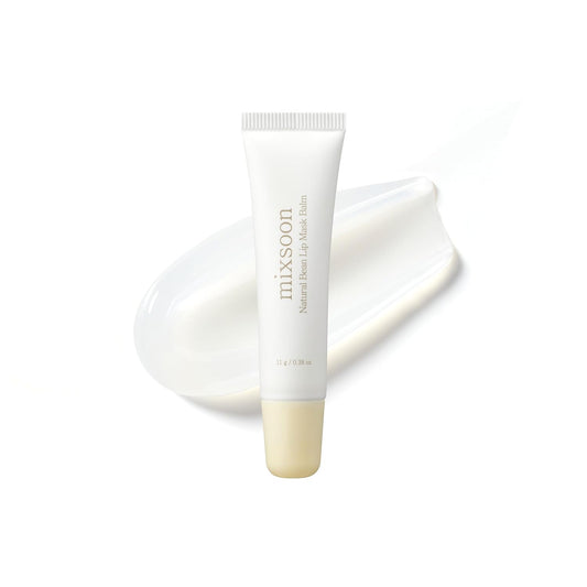 mixsoon Natural Bean Lip Mask Balm Lip Moisturizer For Dry Lip Korean Skin Care 0.38 fl. oz. / 11g