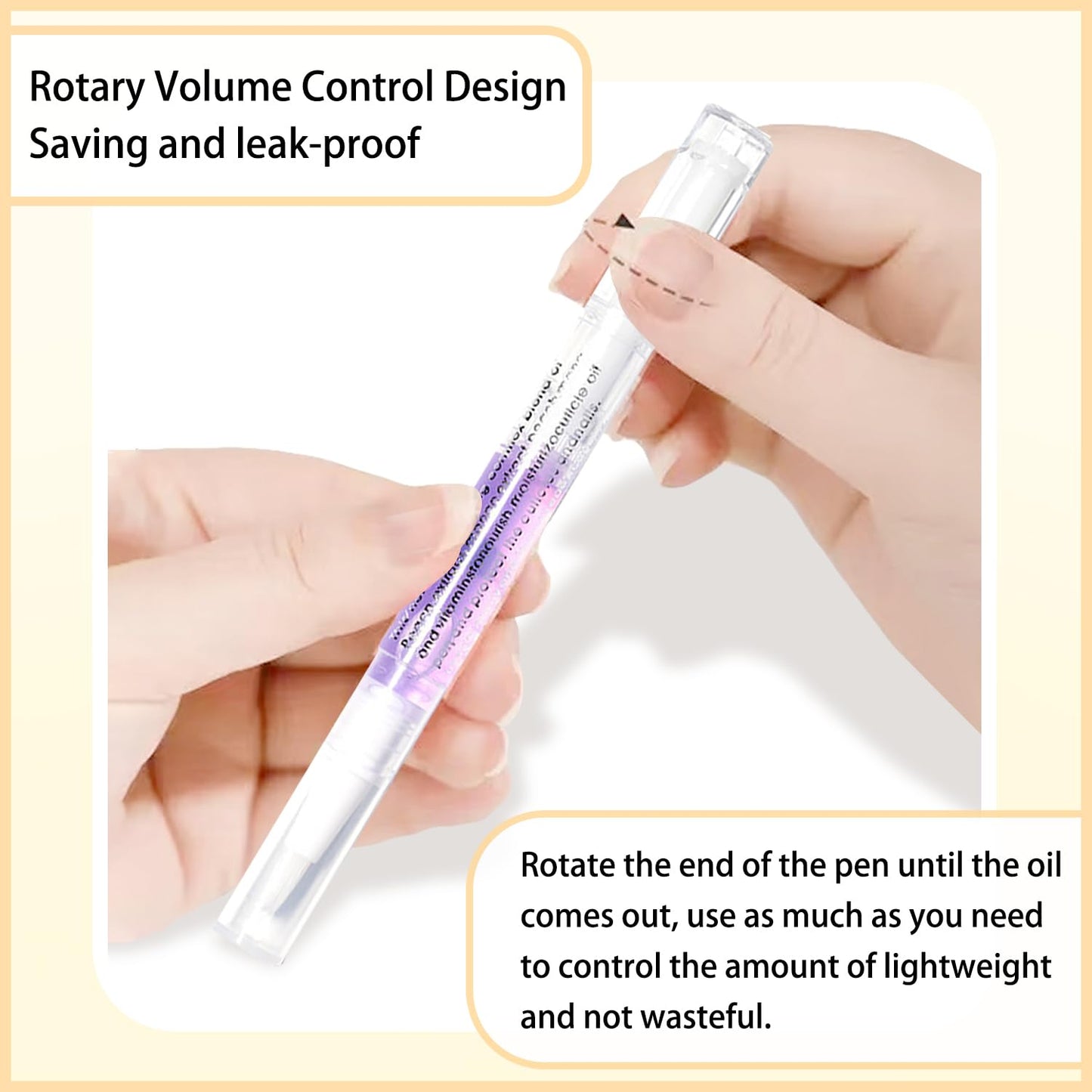 28PCS Cuticle Oil Pen Sweet Almond Nail Growth Serum and Repair Treatment Hydrating Oil for Dry Cuticles and Skin Cuticle Buddy Revitalize Nails with Radiant Cosmetics' Nail Growth Oil