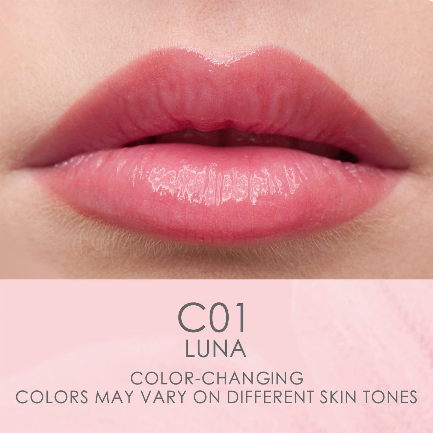 CATKIN Lip Balm Color Tinted Lipstick Ultra Hydrating Lip Deep Moistrurize Lip Care with Vitamin E Nourishing For Cracked & Dry Lips 0.12 oz 2pcs (01+10)