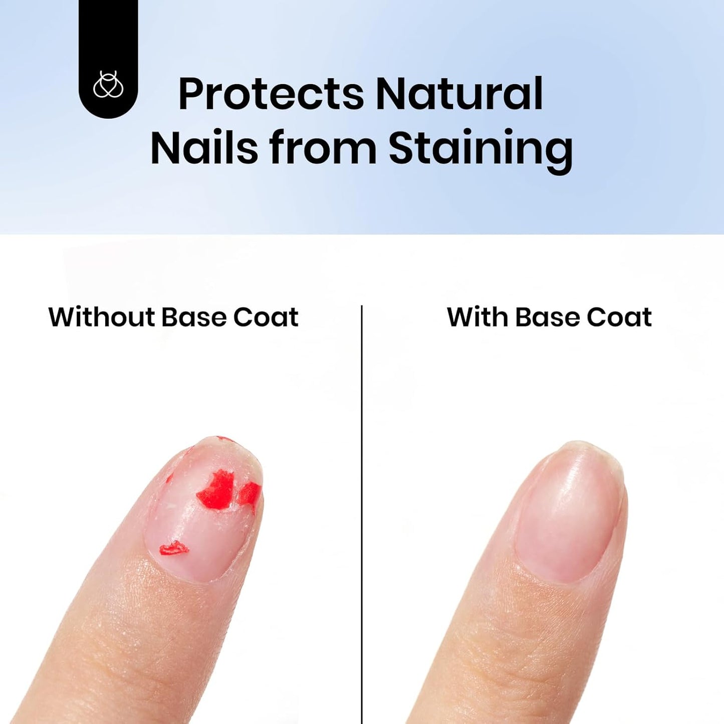 beetles Gel Polish Base Coat 15ml for Gel Nail Polish Soak Off LED Nail Lamp Upgraded Formula Long-Lasting DIY Home and Nail Salon