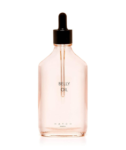 HATCH Belly Oil - 6.7oz Quick-Drying Belly Oil - Vegan & Plant Based Nutrient Rich - Supports Skin Throughout Pregnancy