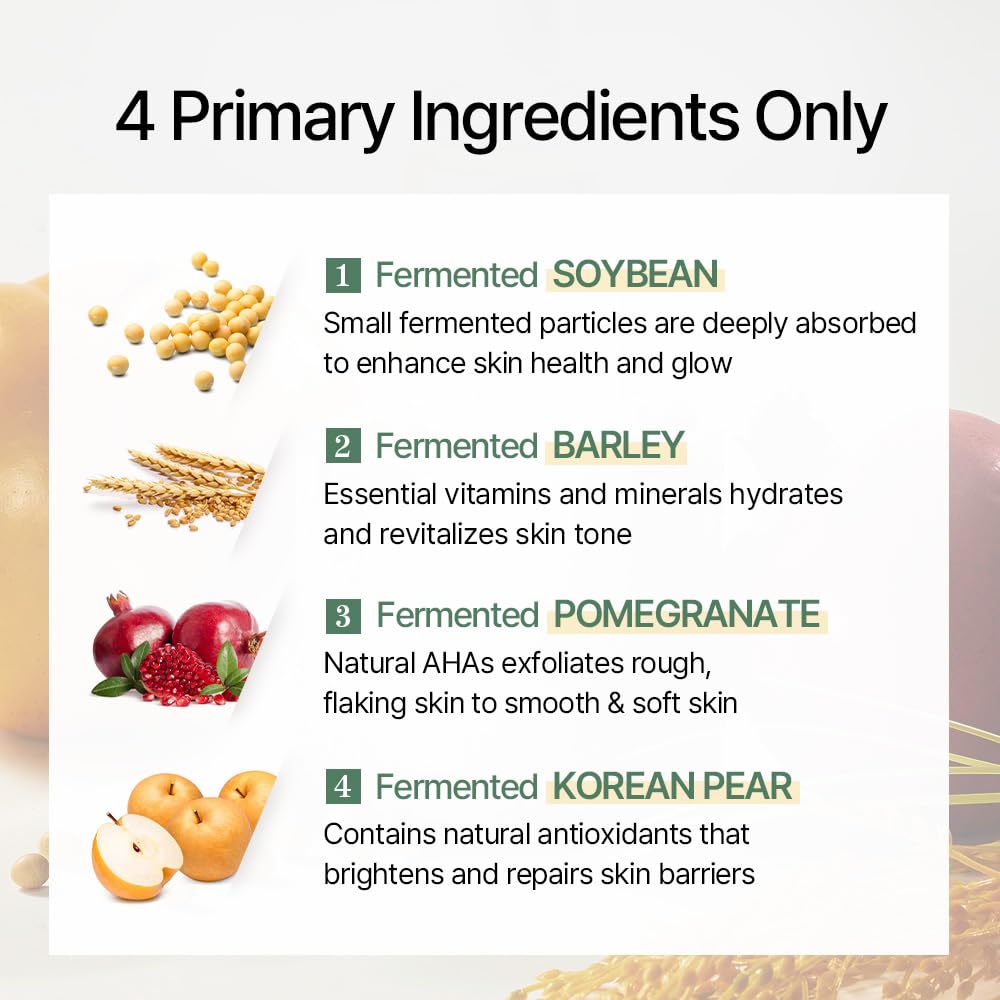 mixsoon Bean Essence, Vegansnail, Exfoliating Essence for face, Hydrating Korean Skin Care,Glassskin 1.01 fl.oz/30ml