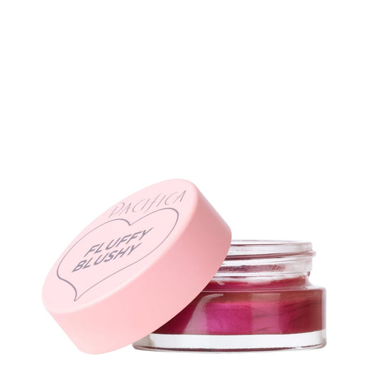 Pacifica Beauty Fluffy Blushy Cream Blush - Pink Haze, Makeup, Lip + Cheek, Lightweight, Blendable, Buildable, Air Whip Cream Blush, Hydrating Vegan Collagen, Face Blush, Vegan, 1 fl oz (1 Count)