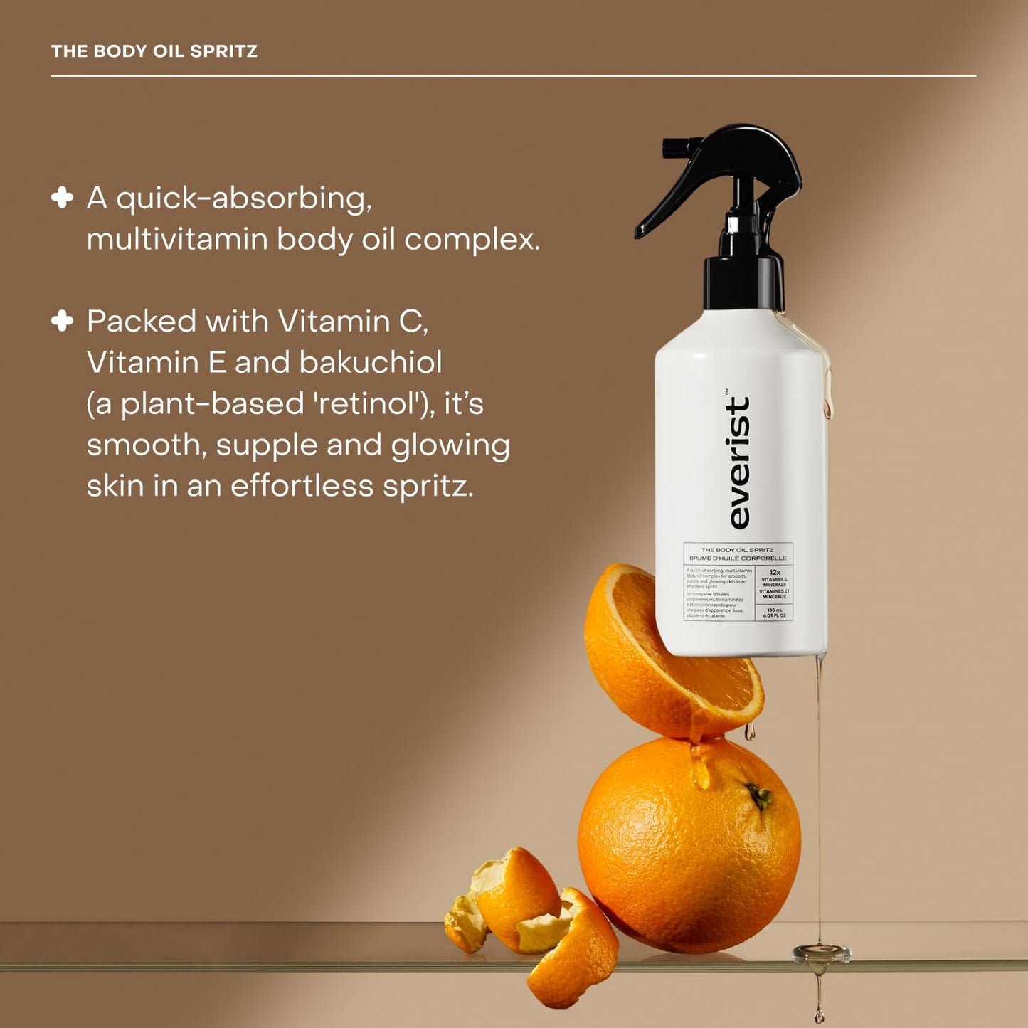 The Hydrating Body Ritual Set, 3.4 fl. oz Body Wash Concentrate & 6.09 fl. oz Post Shower Body Spritz in Jute Travel Bag, Cleansing & Hydrating For All Skin Types