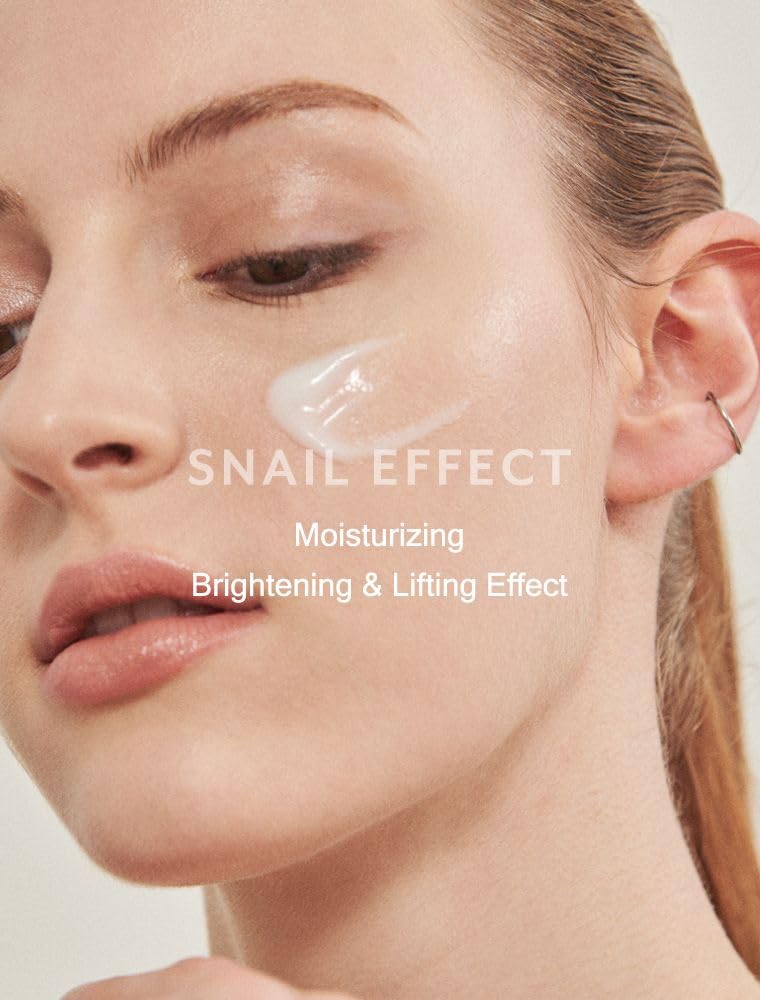 MIZON Snail Repair Eye Cream, Snail Mucin with Niacinamide, Adenosine, Squalane, natural treatment, Wrinkle Care, Hydrating, Under Eye Care, Korean skincare (Tube, 0.50 fl.oz.)