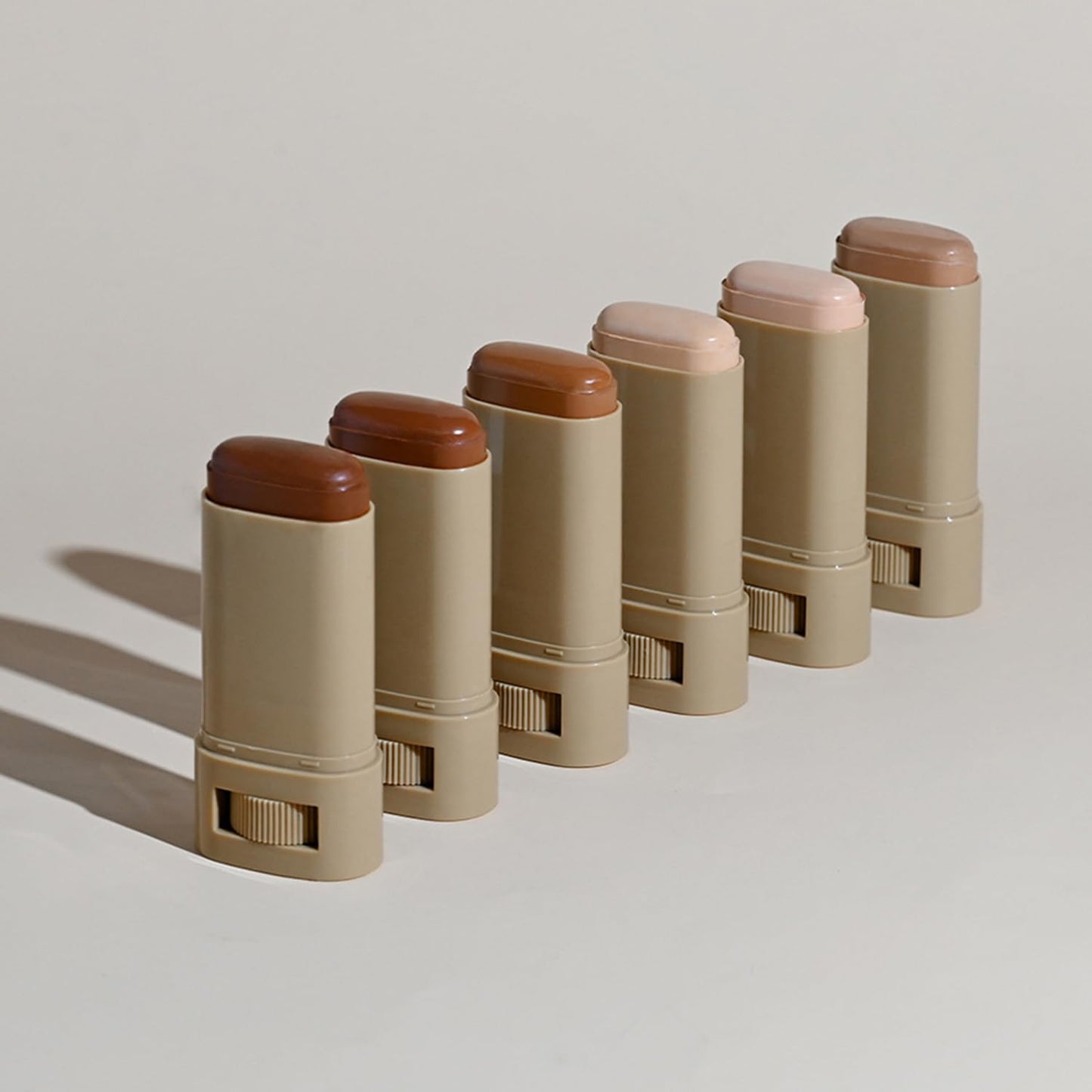 Foundation Stick - Skin Tint & Contour Stick, Serum-Boosted Beauty Balm, Buildable Coverage, Natural Finish, Long-Lasting Wear, For Many Skin Tones (02#)