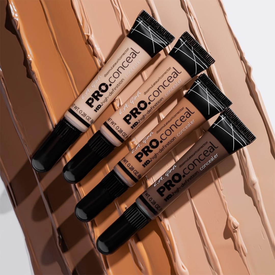 L.A. Girl Pro Conceal HD Concealer, Light Ivory, 0.28 Ounce