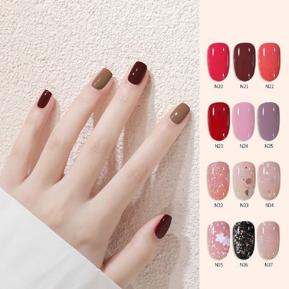 Nail Polish set - Nail Lacquer Quick Dry, Full Size, Vibrant, Colorful, Trendy, Glitter, Glossy, Metallic, Matte Nail Art Nail Shades (N27 Navy blue, 52g)