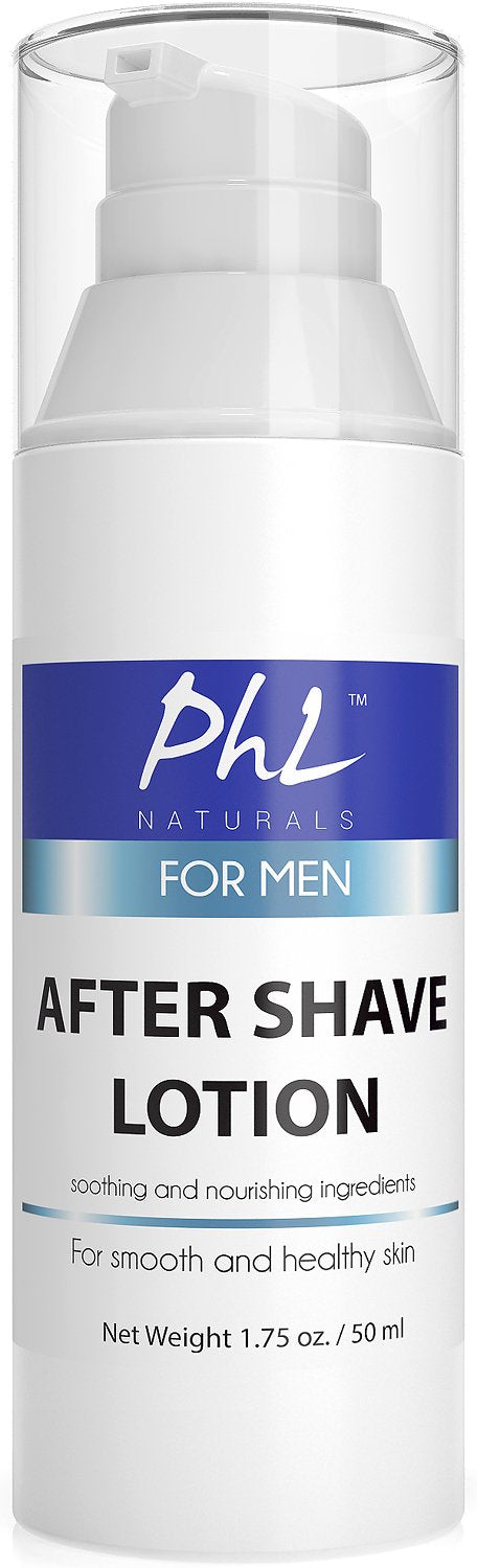 Unscented Aftershave for Men – Fragrance-Free, Alcohol-Free After Shave Lotion for Sensitive Skin – Soothes, Prevents Razor Burn, Moisturizes – 1.75 oz