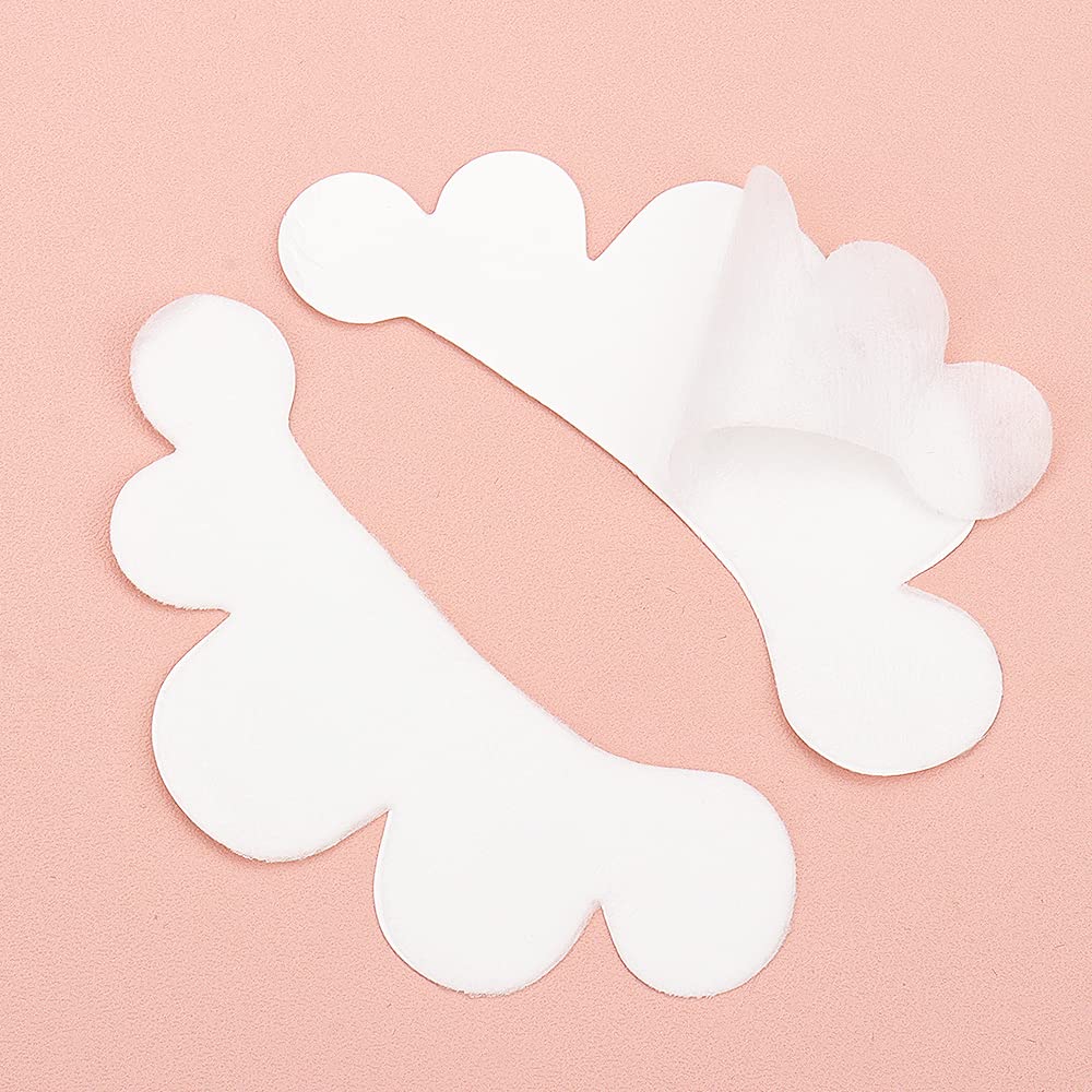 100 Pair Cloud Shape Eye Under Gel Pads Eyelash Extensions Patches,Lash Extension Lint Free Under Hydrogel Eye Mask Pads Beauty Tools (Purple)