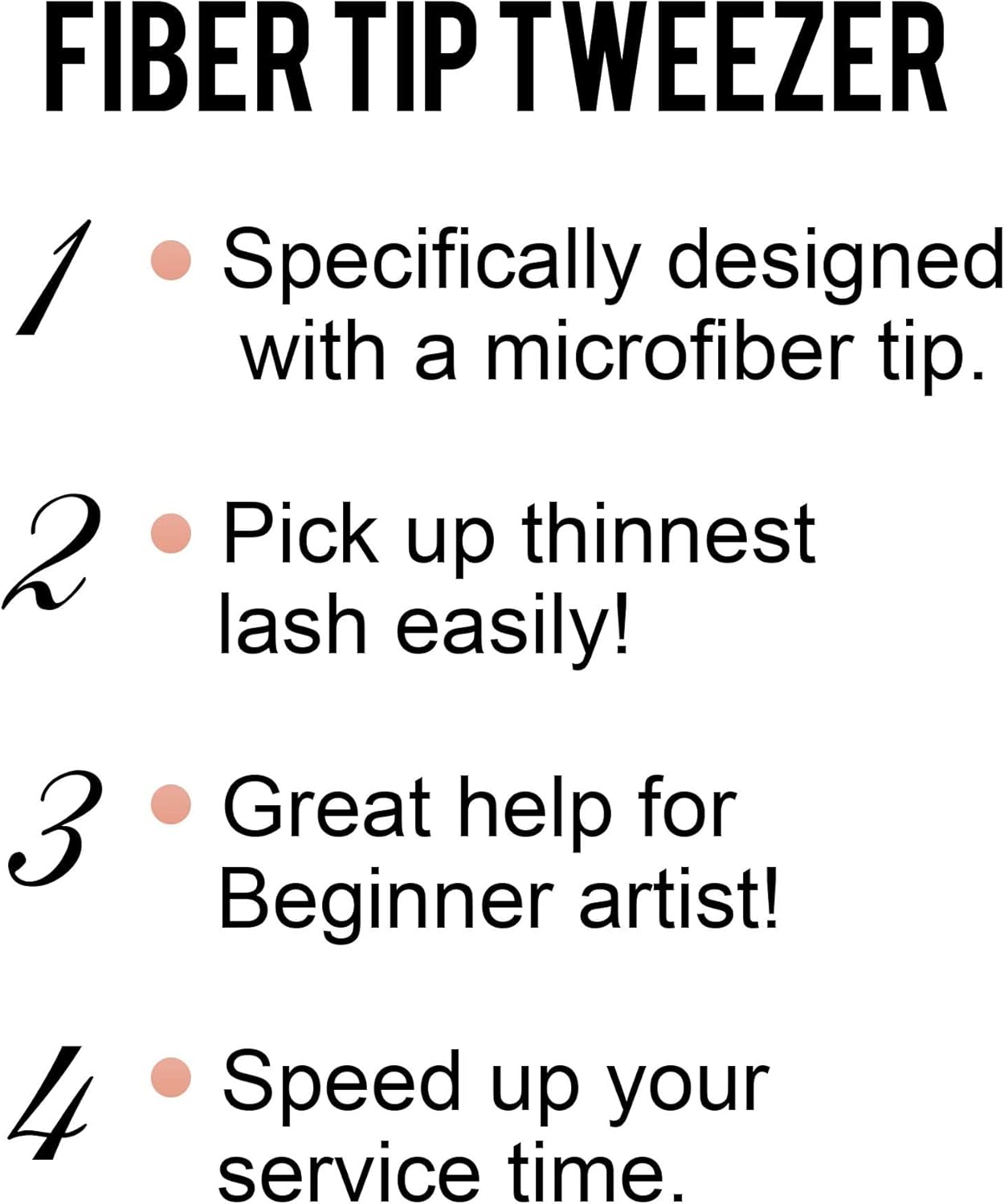 Fiber Tip Lash Tweezers For Eyelash Extension 4 Pcs Tweezers Professional Artist Tech Work Kit Tools,Best Volume Eyelash Lashes Extensions Precision Supplies Volume Boot 90 45 Degree(Rose Gold)