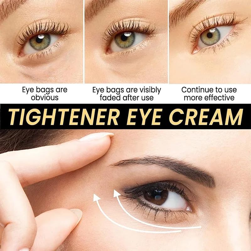 Eye Cream, Caffeine Under Eye Cream,Caffeine Eye Cream For Puffiness And Bags Under Eyes, Eye Bag Cream Reduces Under,Smooth & Firm Eye Skin 2pcs*