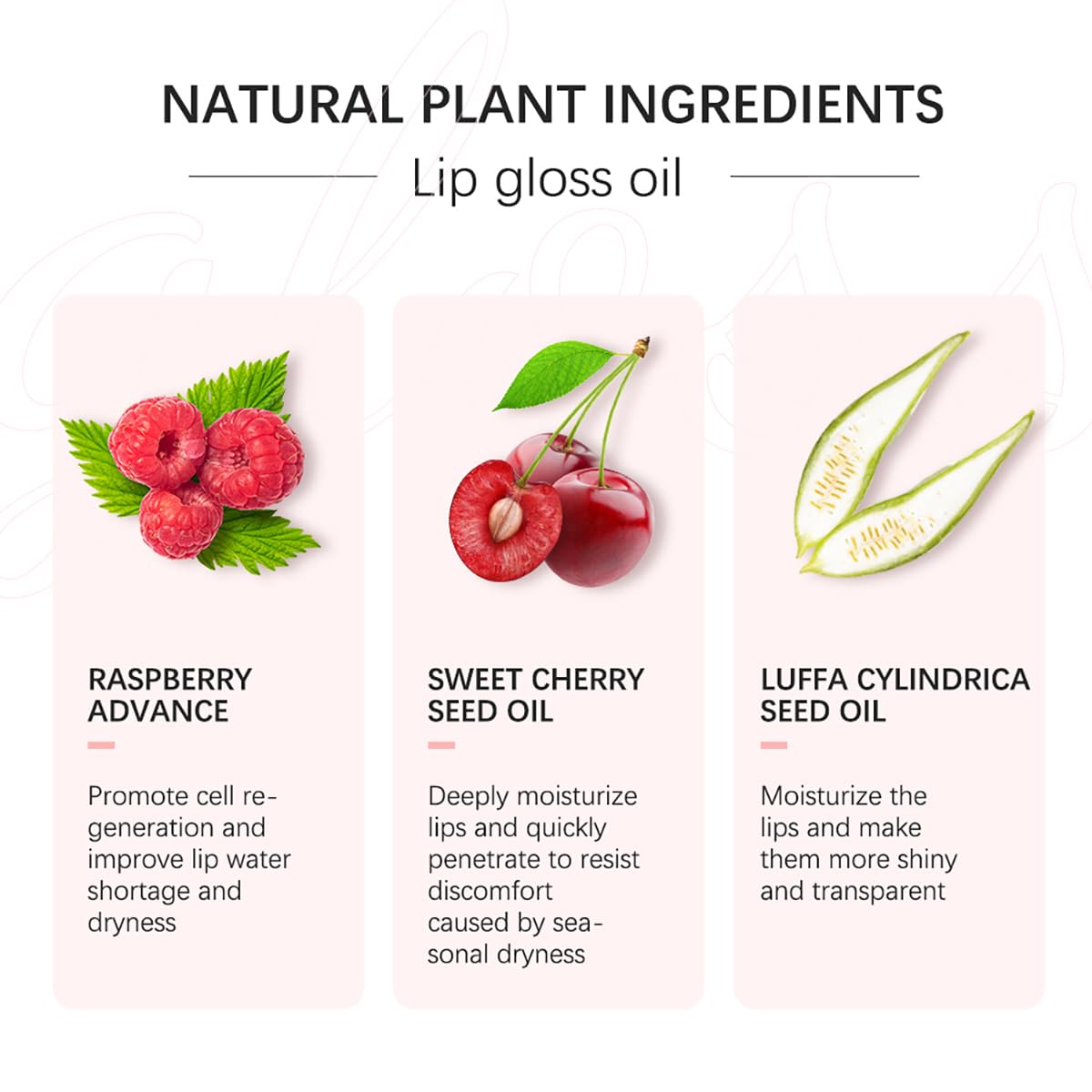 Hydrating Lip Glow Oil Moisturizing Plumping Lip Tint Lip Gloss Transparent Lip Balm Long Lasting Nourishing Repairing Lightening Lip Lines (001#+012#)