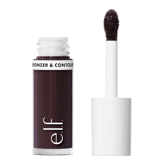 e.l.f. Camo Liquid Bronzer & Contour, Silky Highly Pigmented Formula, Creates a Long-Lasting Bronzed Glow & Natural Look, Vegan & Cruelty-Free, 11 Rich