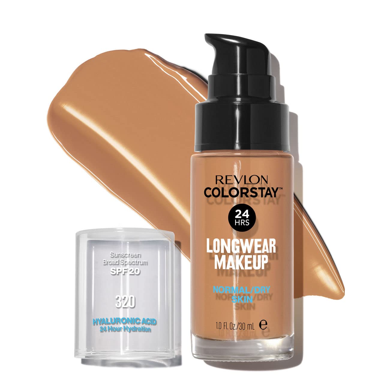 Revlon Colorstay SPF 20 Makeup Foundation for Normal/Dry Skin, True Beige, 1 Ounce