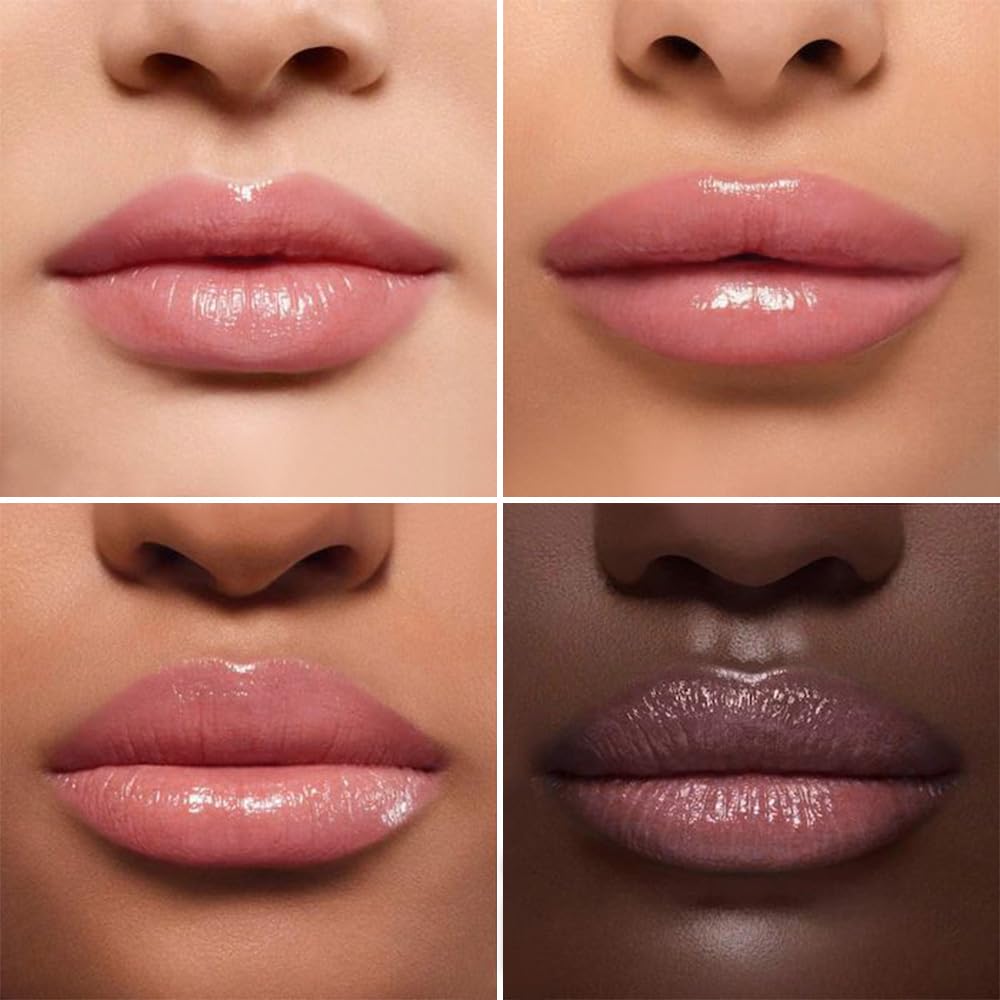1PCS Orange Pink Honey Tinted Lip Balm Lipstain Lip Tint - Sheer Hydrating Long-Lasting Lipstick for Women All Skin Tones - Moisturizing Lip Gloss, Nourishing Lip Balm with Natural Cherry Tint